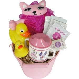  Girl Themed Baby Gift Basket Baby