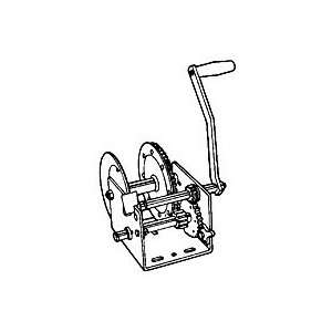  Fulton Two Speed Trailer Winch (2600 lb. Pulling Capacity 