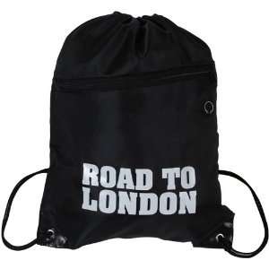  London 2012 Black Road To London Drawstring Backpack 