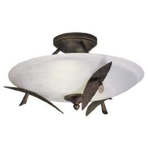  Iris Collection ENERGY STAR® 18 Wide Ceiling Light: Home 