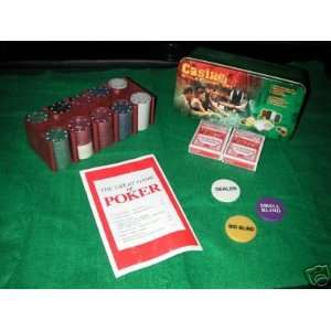  Casino Style Poker Set Toys & Games