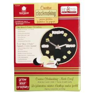    Walnut Hollow Creative Clockmaking Paper Fashion Kit Toys & Games