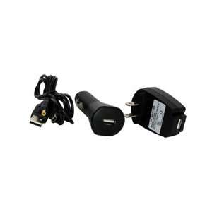  PSP 2000 Compatible 3 in 1 AC Adapter, Car Charger, & USB 