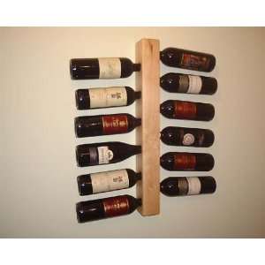  Natural Maple Wooden Wine Rack