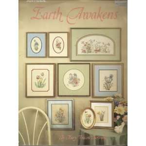  LEISURE ARTS EARTH AWAKENS COUNTED CROSS STITCH 