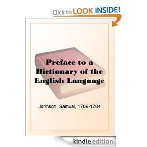 Preface to a Dictionary of the English Language (Penguin Classics 