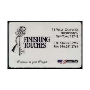   Card: Finishing Touches Partners in your Project Huntington NY PROOF