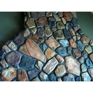  Mosaic Stone Rubber Mold. Concrete Veneer Paver. Patio 