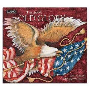   : Old Glory by Susan Winget 2008 Lang Wall Calendar: Office Products