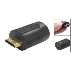   Male to Female Mini HDMI Connection Adapter Converter: Electronics