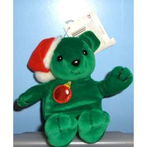  Green Christmas Bean Bear Toy: 6 Inch: Toys & Games