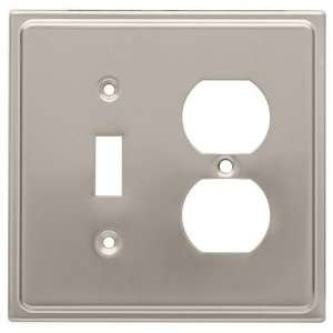  Country fair combo single toggle single outlet in satin 