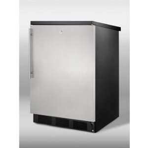 Summit Commercial Series: FF7LBLSSHVR 5.5 cu. ft. Compact Refrigerator 