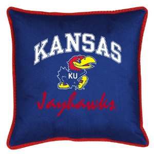 Kansas Jayhawks 22in. Sidelines Pillow by Sports Coverage:  