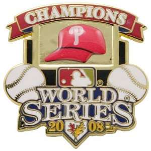   Phillies 2008 World Series Champions Pin