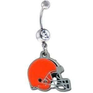  Cleveland Browns NFL Sexy Belly Navel Ring Jewelry
