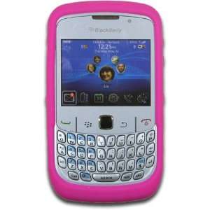   8500, 8510, 8520, 8530 Hot Pink Silicone Skin Case 