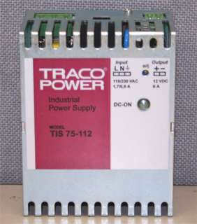 Traco Power TIS 75 112 Industrial Power Supply New  