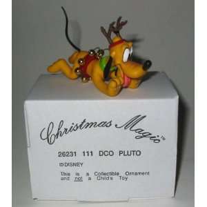  Disney Christmas Magic Ornament   Pluto: Home & Kitchen