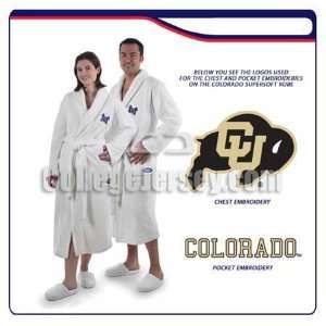  Colorado Buffaloes Terry Cloth Robe Memorabilia. Sports 
