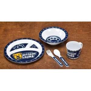  Official NCAA   5 Piece Childrens Dish Set   Penn State 