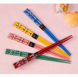  5 Pairs Panda Chopsticks for Children