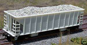 Realistic Gravel Loads for HO Walthers Ballast Hopper  