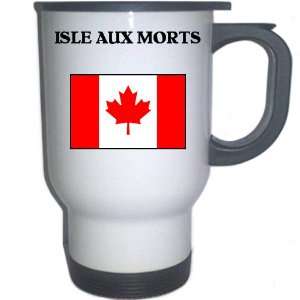  Canada   ISLE AUX MORTS White Stainless Steel Mug 