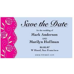  Save The Date Floral Magnets
