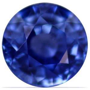  1.58 Carat Loose Sapphire Round Cut Jewelry