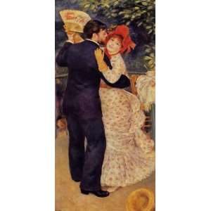  Oil Painting: Country Dance: Pierre Auguste Renoir Hand 