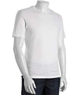 Joseph Abboud bleach white cotton crewneck t shirt
