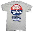 Ted Nugent 4 President T shirt Venison Pot