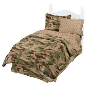  Boys Desert Storm Style Camouflage Bed In Bag: Home 