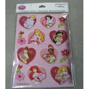   VSS1125 Disney Princess Layerd Paper Stickers 