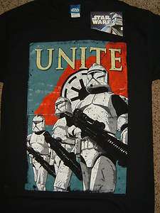 Clone Troopers Group Unite Star Wars T Shirt Nwt  