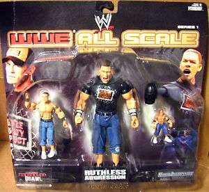   Scale 3 Pack   John Cena (Ruthless Aggression RA Micro Build Brawl