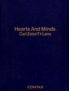 Used Carl Zeiss T* Lens   Hearts And Minds   By Contax  