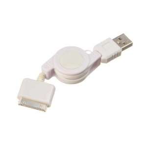  Adapti Retractable USB Data Cable for Apple iPhone: Cell 