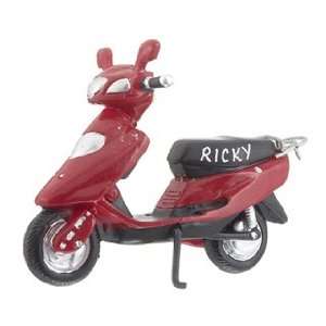  Personalized Moped or Scooter Christmas Ornament: Home 