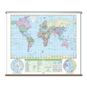    Universal Map 28464 Essential Wall Map   World