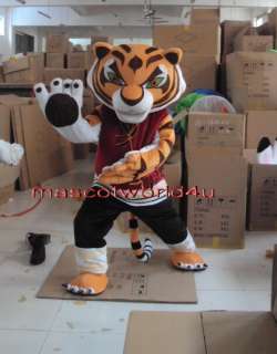 Tigress Tiger Kung Fu Panda Friend Mascot Costume New  