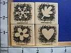 STAMPIN UP MADE FROM SCRATCH RUBBER STAMP  
