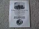  Lg FORDSON Tractor Ford Belt Pulley Ad Steel Wheels Rockwood Co IN