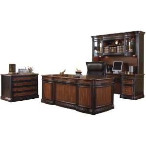    Wood 4 Piece Office Set by Coaster Furniture