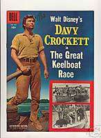 FOUR COLOR 664 DAVY CROCKETT GREAT KEELBOAT RACE DELL  
