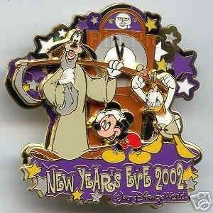  Goofy New Years Eve 2002 Le WDW Disney Pin Pins 