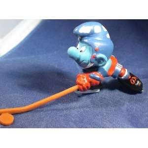  The Smurfs Hockey Smurf Pvc Figure: Toys & Games