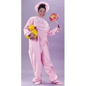  Be My Baby (Pink) Adult Costume / Fancy Dress: Everything 