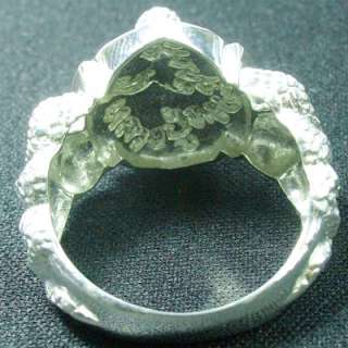 Ganesha Sterling Silver FINE Ring Size 8 Ganesa JEWELRY Ganesh 